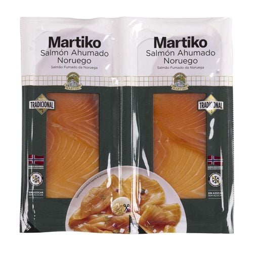 SALMON AHUMADO TRADICIONAL MARTIKO 2X50g image number