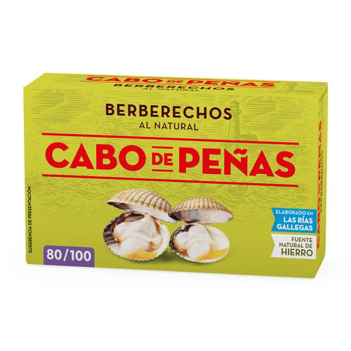 Berberecho al Natural CABO DE PE&Ntilde;AS 80.1 111g image number