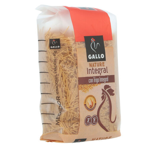 FIDEO INTEGRAL GALLO Nº1 400g image number