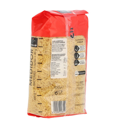FIDEOS GALLO nº 0 450g image number