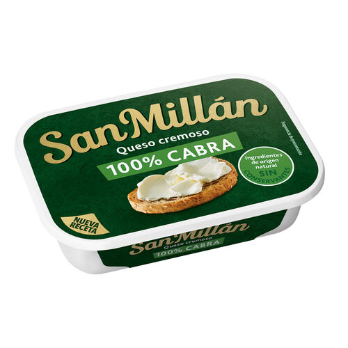 Queso cremoso 100% cabra SAN MILL&Aacute;N 120g image number