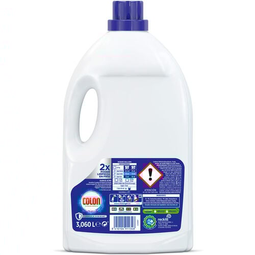 DETERGENTE GEL ACTIVO COLON 45 LAVADOS + 50% GRATIS image number