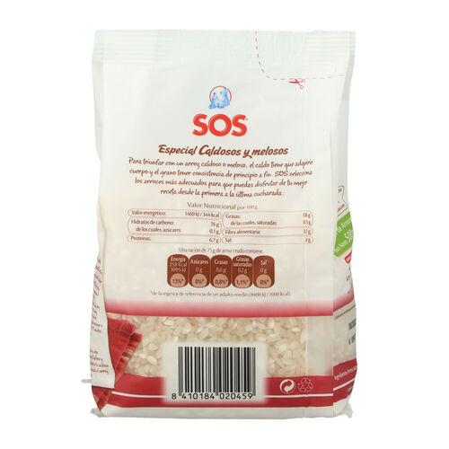 Arroz Especial caldosos SOS 500g image number