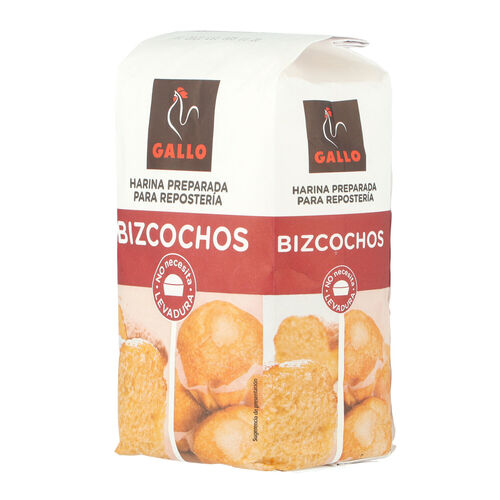 HARINA PREPARADO PARA REPOSTERIA BIZCOCHOS GALLO 1kg image number