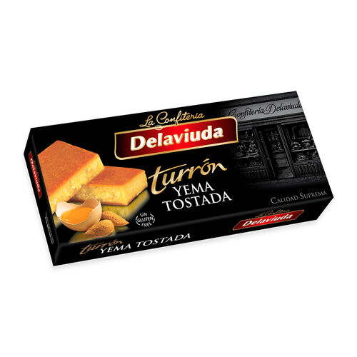 Turrón de yema tostada DELAVIUDA 200g image number