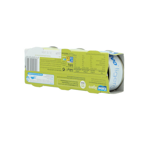ATUN CLARO CALVO LIGERO OLIVA PACK 3x80g image number
