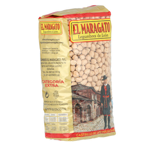 Garbanzo Extra EL MARAGATO 1kg image number