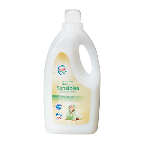 Detergente l&iacute;quido pieles sensibles PLUS MAX 66 lavados image number