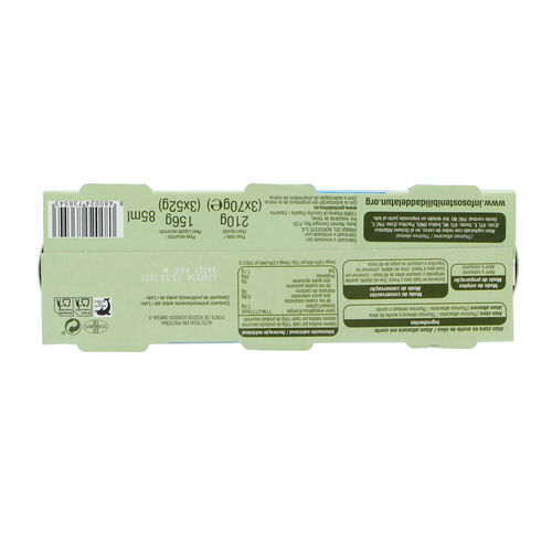 At&uacute;n claro ALTEZA oliva bajo en sal pack 3x65g image number