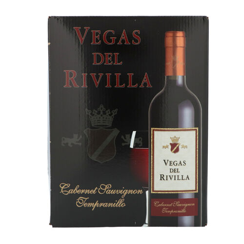 Vino tinto VEGAS RIVILLA bag in box 5L image number