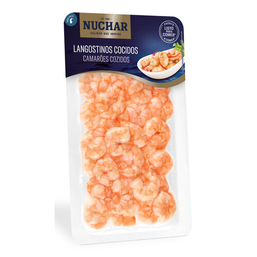 Langostinos cocidos NUCHAR 150g image number