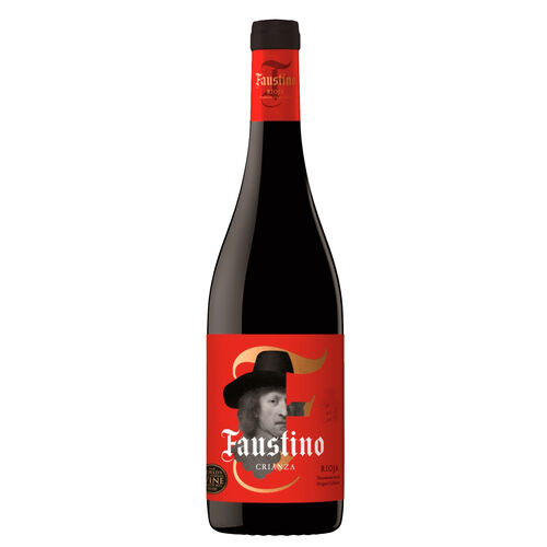 Vino tinto Crianza DOCa Rioja FAUSTINO 750ml image number