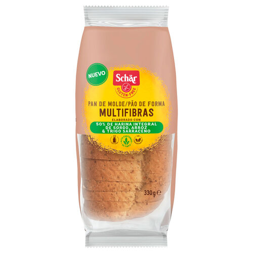 Pan de molde multifibras SCHAR 330g image number