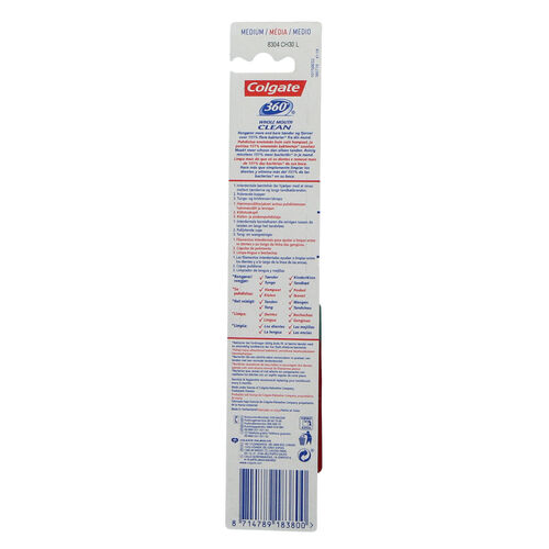 CEPILLO DENTAL COLGATE 360 MEDIO image number