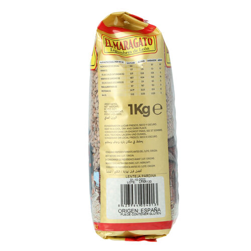 Lenteja PARDINA EL MARAGATO 1kg image number