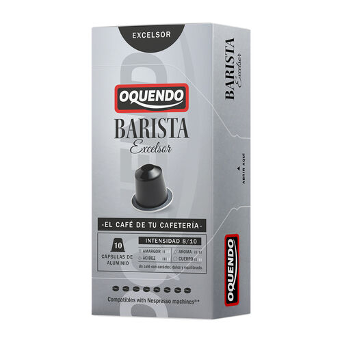 Caf&eacute; Barista Excelsor OQUENDO 10 c&aacute;psulas image number