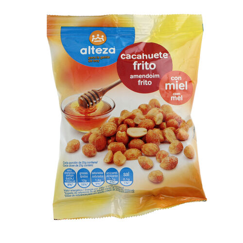 Cacahuet ALTEZA frito miel 125g image number
