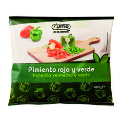 PIMIENTO ROJO Y VERDE ARTIQ 400g