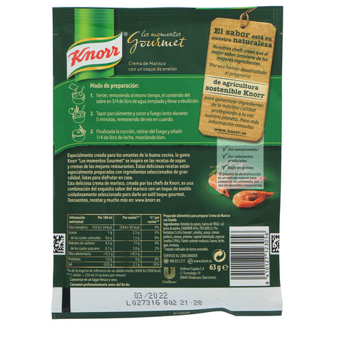 KNORR CREMA MARISCO SOBRE image number