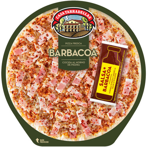 Pizza fresca de Barbacoa CASA TARRADELLAS 400g image number