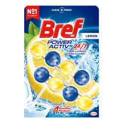 Colgador WC limon Power Active BREF 2uds