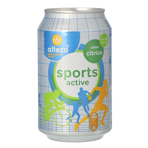 Bebida isot&oacute;nica sport Active ALTEZA limon lata 33cl image number