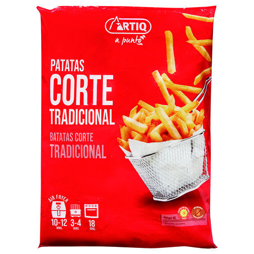 Patatas fritas congeladas corte Tradicional ARTIQ 1kg image number