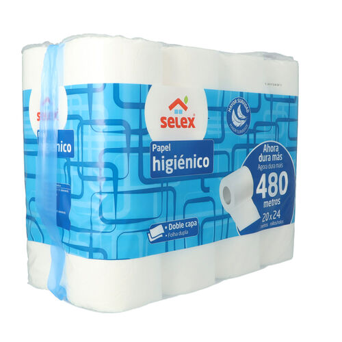 PAPEL HIGIENICO SELEX PACK 24uds image number
