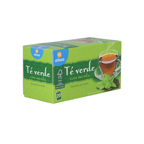 T&eacute; ALTEZA verde con menta 20 sobres image number
