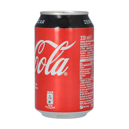 COCA COLA ZERO LATA 33cl image number