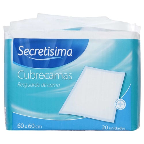 PROTECTOR CAMA SECRETISIMA 60X60 20uds image number
