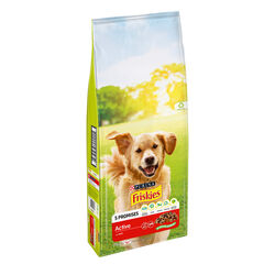 ALIMENTO PERRO SECO FRISKIES ACTIVE RICO EN CARNES 18 KG