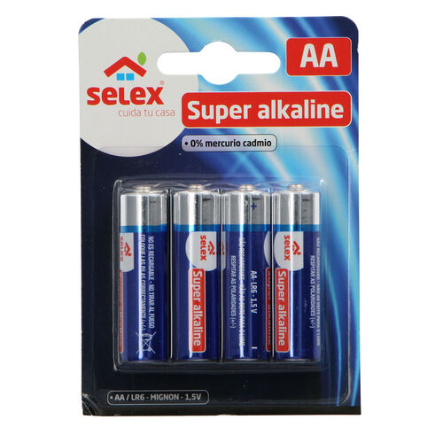 Pila POWERKING alcalina lr06 pack 4uds image number