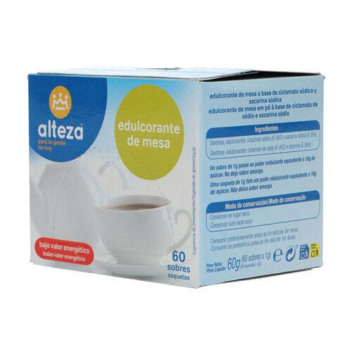 EDULCORANTE ALTEZA 60 SOBRES image number