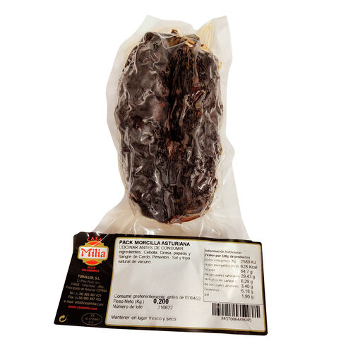 MORCILLA AHUMA CASA MILIA 200g image number