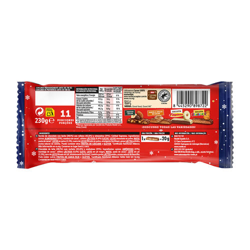 Turrón almendras Extrafino NESTLÉ 230g image number