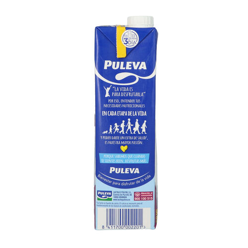 BEBIDA LACTEA OMEGA 3 SIN LACTOSA PULEVA 1L image number