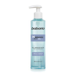 Gel limpiador facial acido hyaluronico BABARIA 200ml
