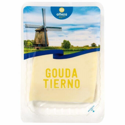 QUESO GOUDA TIERNO EN LONCHAS ALTEZA 200g image number