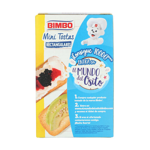 Minitostas rectangular ORTIZ 100g image number