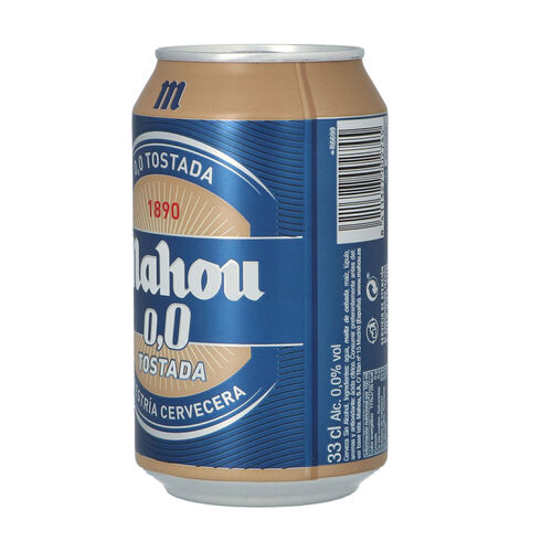 Cerveza tostada 0,0% MAHOU 33cl image number