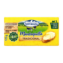 Mantequilla Tradicional Central Lechera ASTURIANA 125g