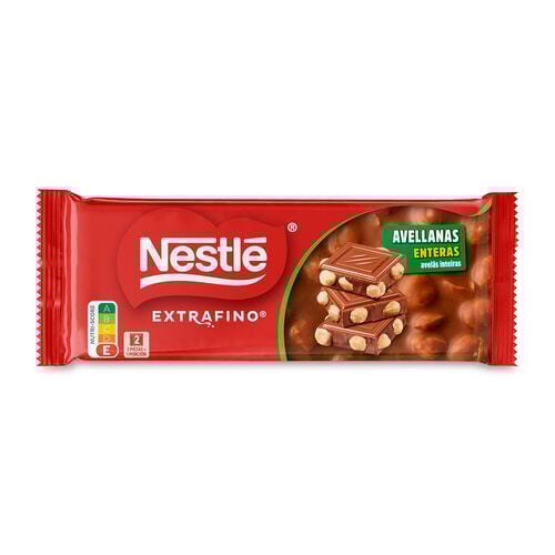 Chocolate con leche Extrafino con almendras enteras NESTL&Eacute; 100g image number
