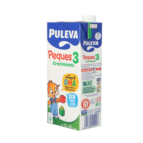 PREPARADO LACTEO PULEVA PEQUES 3 1L image number