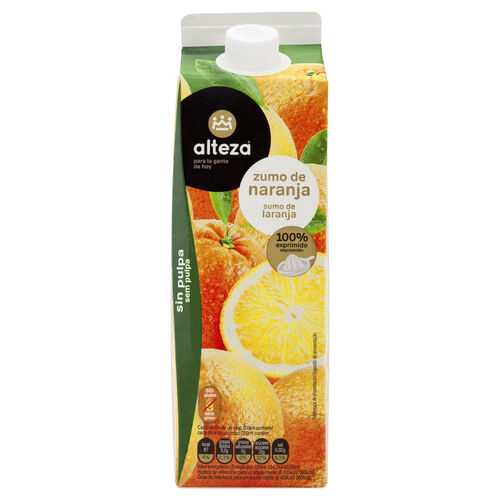 Zumo naranja ALTEZA 1L image number
