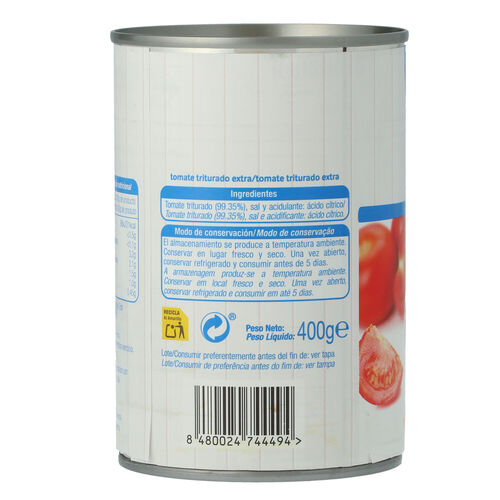 Tomate ALTEZA triturado 400g image number