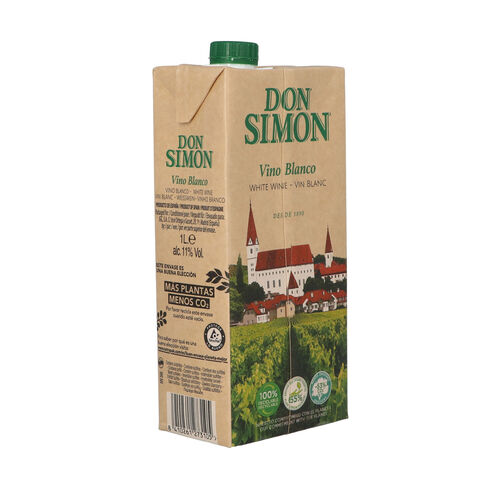 Vino blanco DON SIMON brik 1L image number