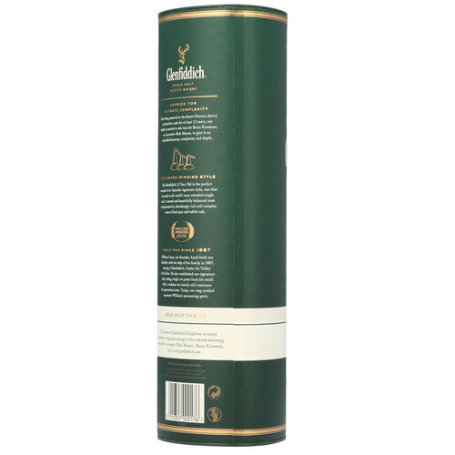 Whisky GLENFIDDICH Malta 12 a&ntilde;os 70cl image number