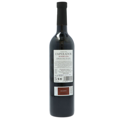 VINO TINTO NAVAS EMPERADOR RESERVA DO RIBERA DUERO 750ml image number