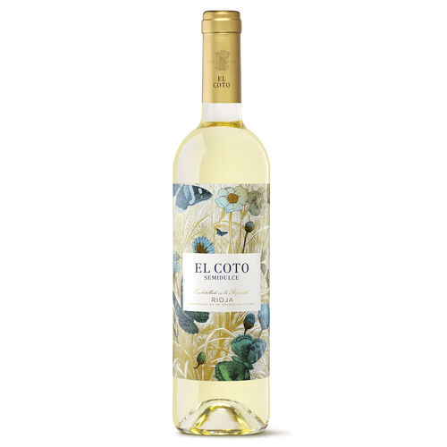 VINO BLANCO SEMIDULCE EL COTO 750ml image number